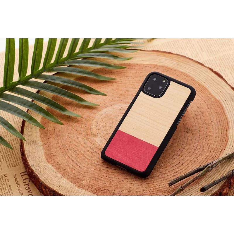 Custodia per smartphone man and wood per iPhone 11 Pro Max — custodia protettiva nera