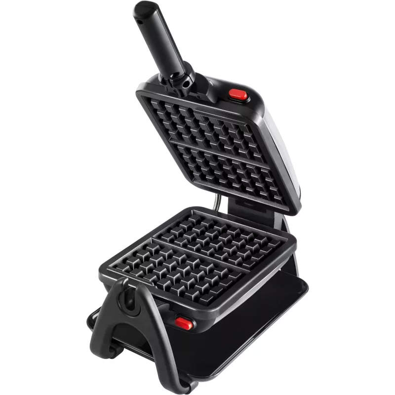 Tefal WM756D macchina per waffle 2 waffle 1200 W nero, acciaio inox