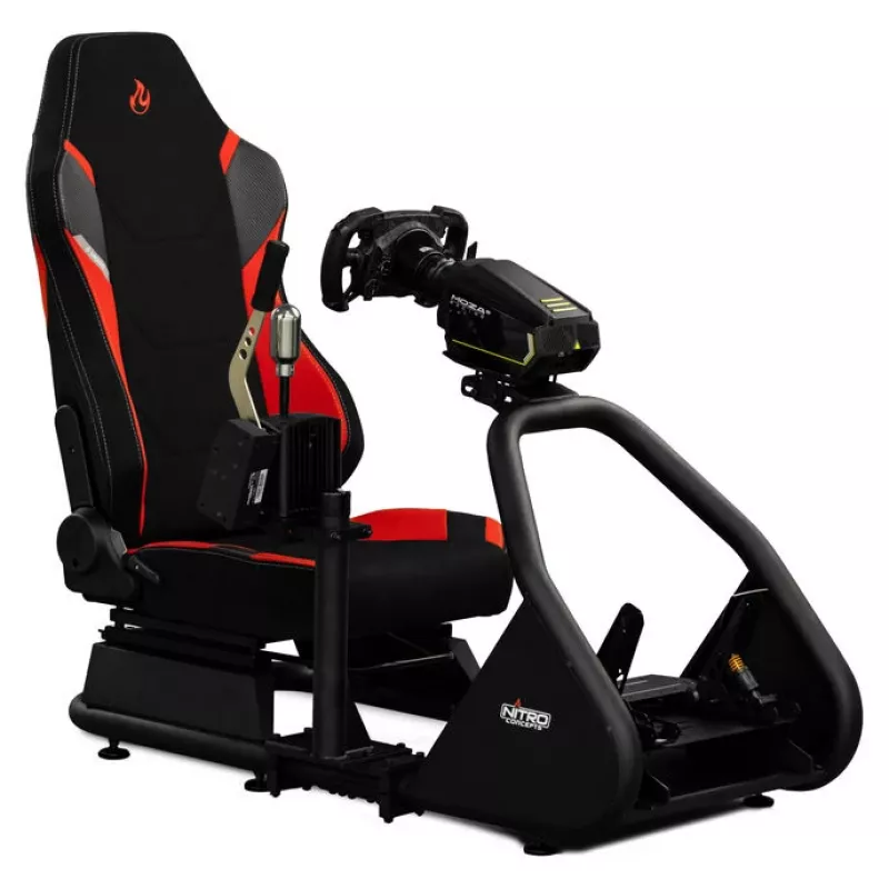 Sedia da gaming Nitro Concepts S-Racer GAZU-1012 – ergonomica, braccioli regolabili