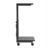 Carrello CPU con ripiano NanoRS, max 80 kg, regolabile in altezza 550–850 mm, RS430