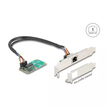 DeLOCK 95268 Adattatore RJ-45 interno Mini PCI Express 2,5 Gbit/s