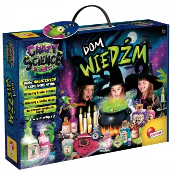 Set scientifico didattico Liscianigiochi Crazy Science Casa delle streghe (modello 304-PL100255)