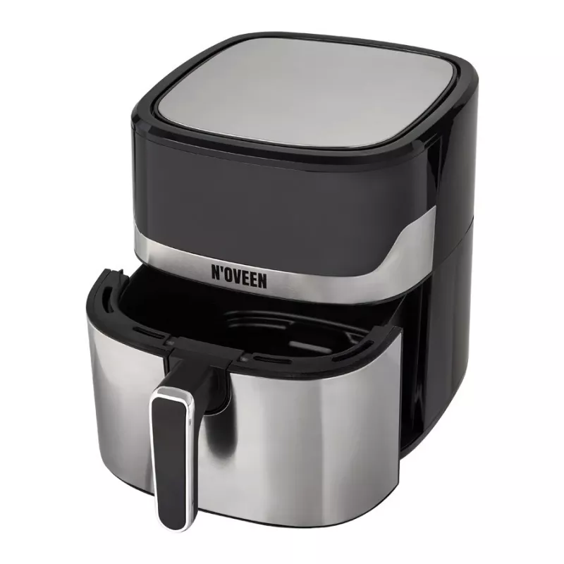 Friggitrice ad aria calda NOVEEN AF550 — capacità 6,5 l, 1600 W, fino a 200°C, 8 programmi