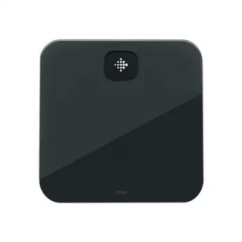 Bilancia pesapersone elettronica Fitbit Aria Air Square nero