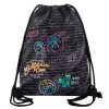 Sacca sportiva Coolpack Sprint Sprint Badges ragazza grigio