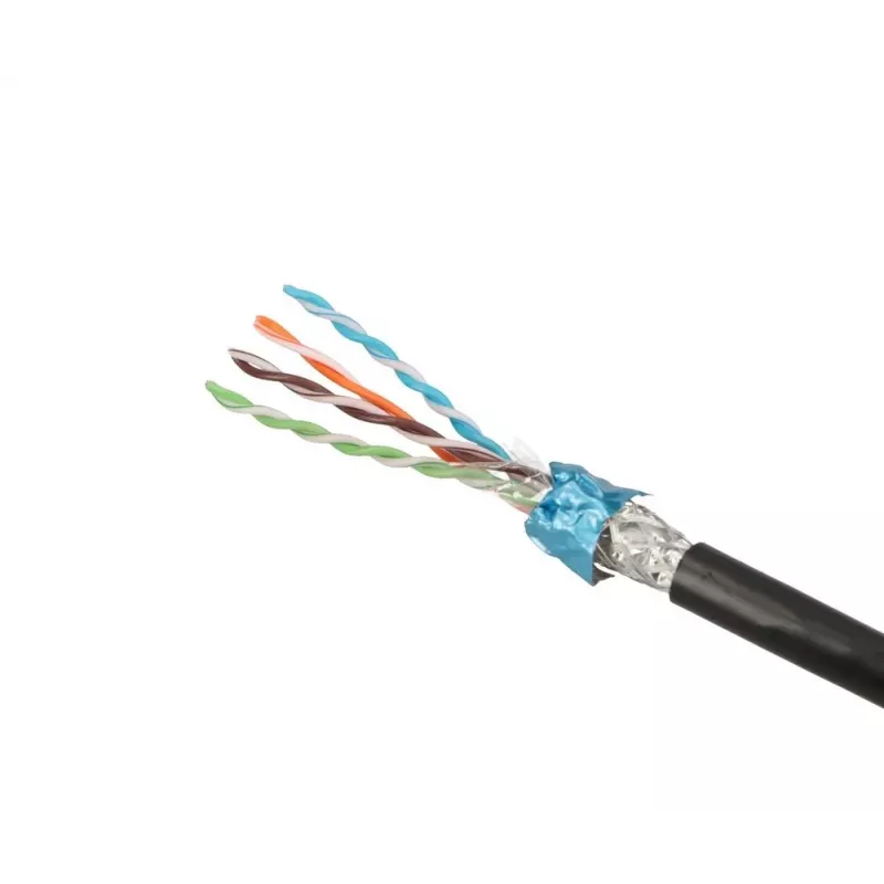 Extralink doppino intrecciato CAT5E SFTP (SF/UTP) V2 per esterni 305M