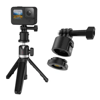 Supporto con sgancio rapido Telesin CQM-001 per action camera — base di montaggio rimovibile