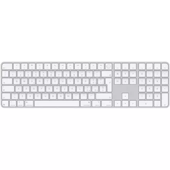 Tastiera APPLE Magic con Touch ID e tastierino numerico per modelli Mac con Apple Silicon – italiano – tasti bianchi