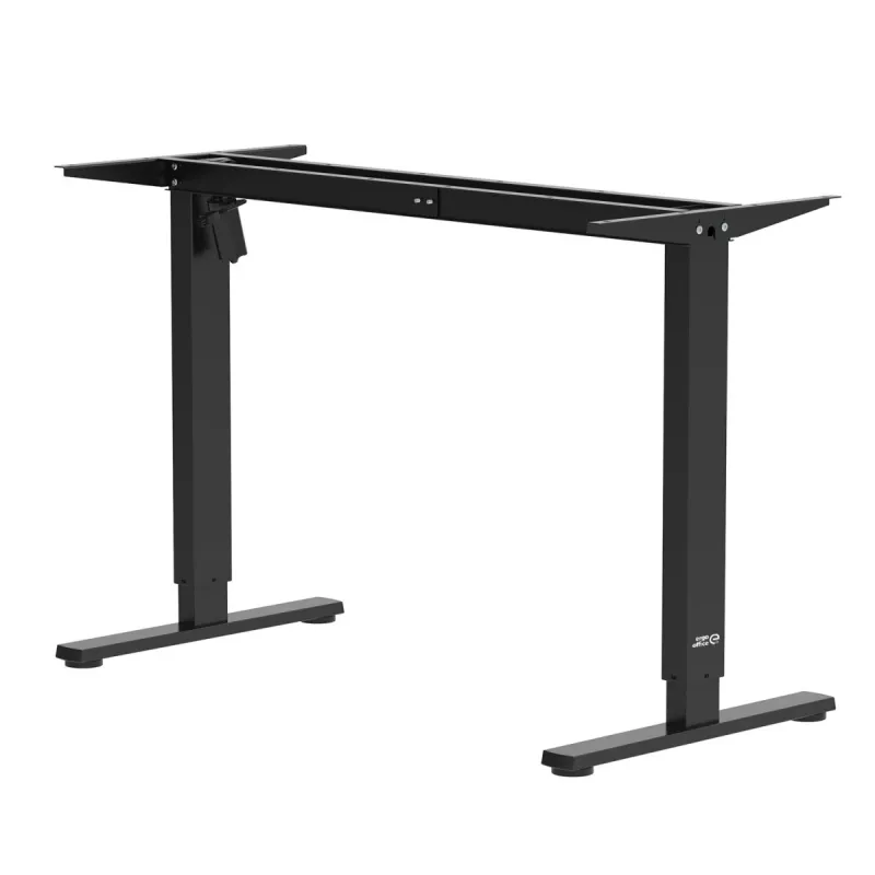 Scrivania regolabile elettricamente in altezza Ergo Office, altezza max. 1160 mm, max. - 80 kg, senza piano per scrivania sit-stand, nera, ER-400 B