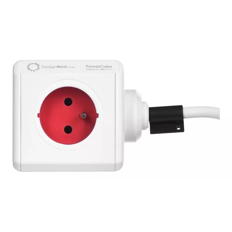 Allocacoc 2304/FREXPC ciabatta 3 m 5 prese AC per interni rosso, bianco