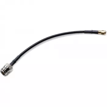 Adattatore per antenna Lancom Systems AirLancer AN-RPSMA-NJ — RPSMA (connettore maschio) su N (connettore femmina), 200 mm, nero