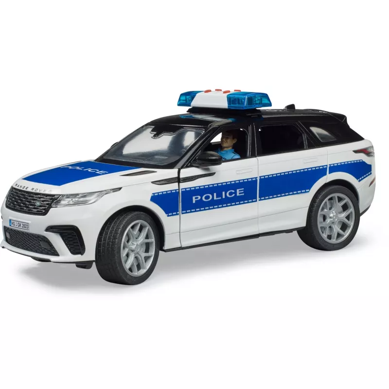 Veicolo Range Rover Velar Polizia con figura