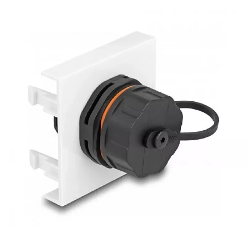 Modulo DeLOCK Easy 45 rete RJ45 Cat.6A 45x45mm 1000 Mbit/s nero