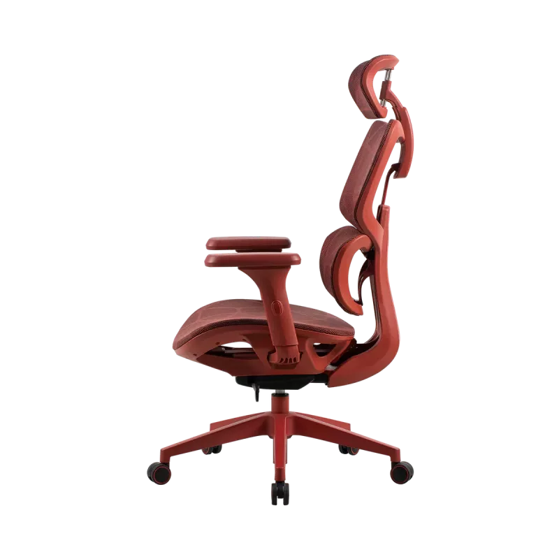 Sedia da ufficio gaming Onex | Ventra Premium rete in tessuto | rosso