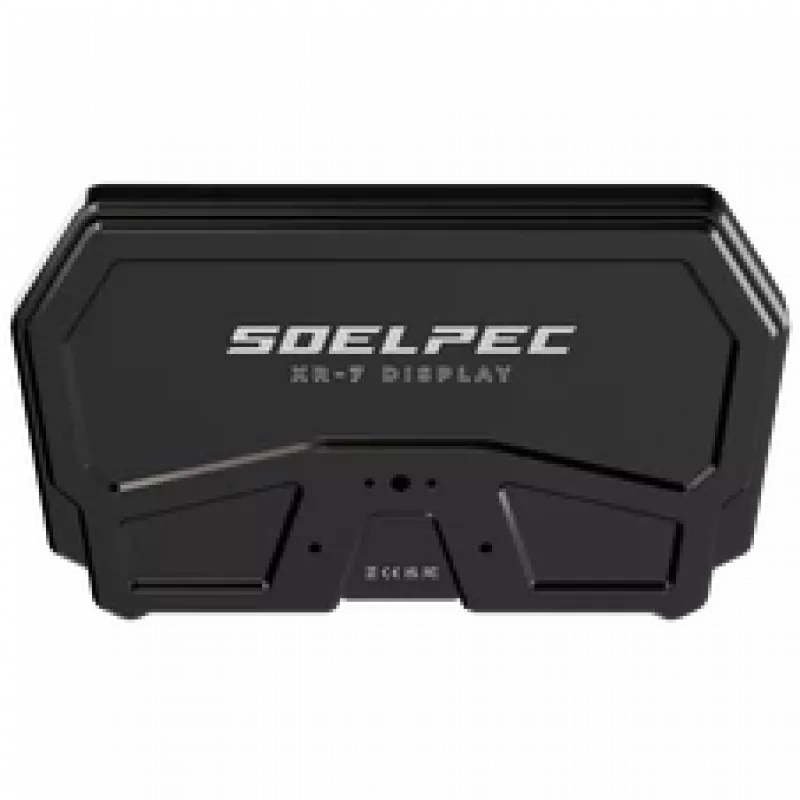 Display SOELPEC XR-7, touchscreen per simracing, telemetria RGB - nero