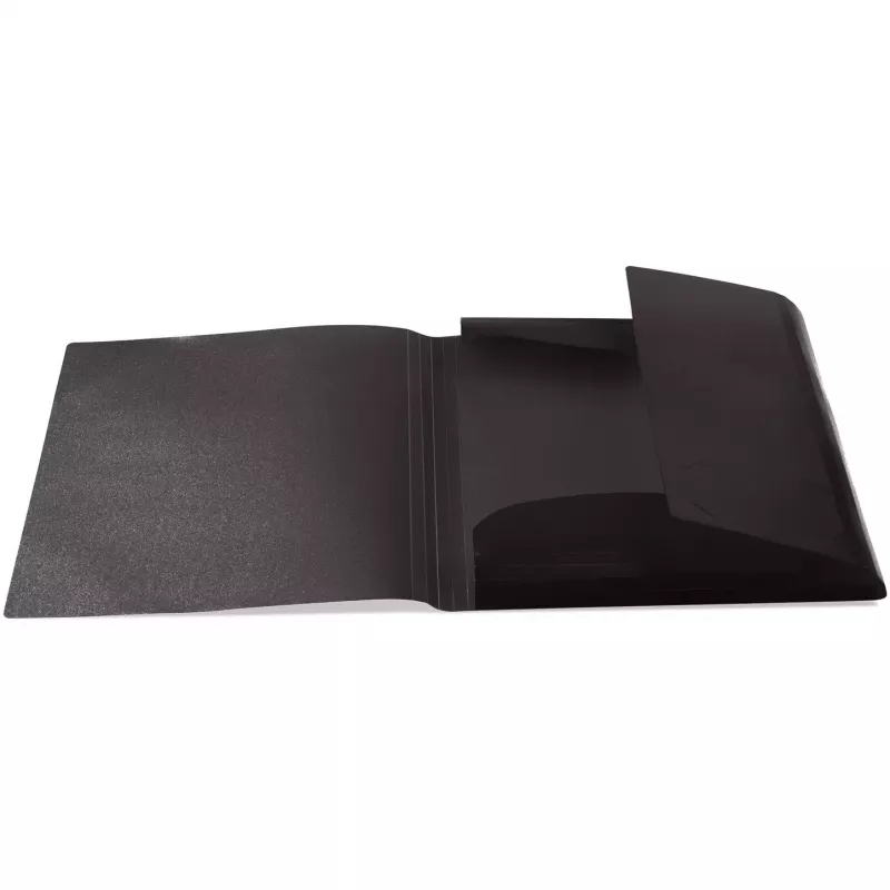 Raccoglitore in polipropilene (PP) HERMA 19501 A4 nero trasparente