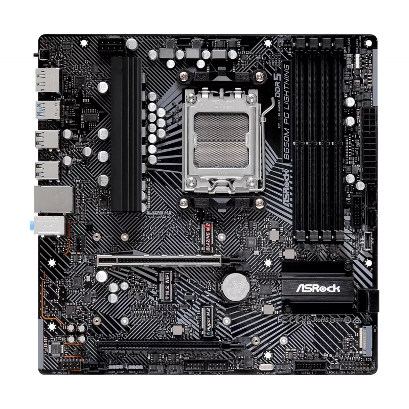 ASRock B650M PG Lightning AM5 scheda madre Micro-ATX