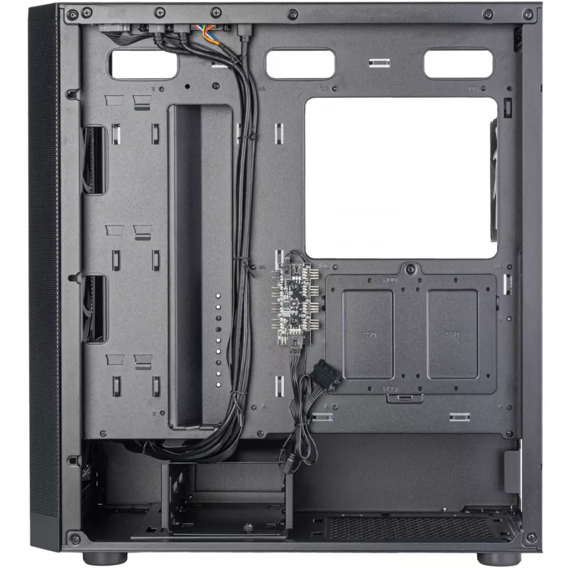 SilverStone FARA 514X nero vetro temperato (SST-FA514X-BG)
