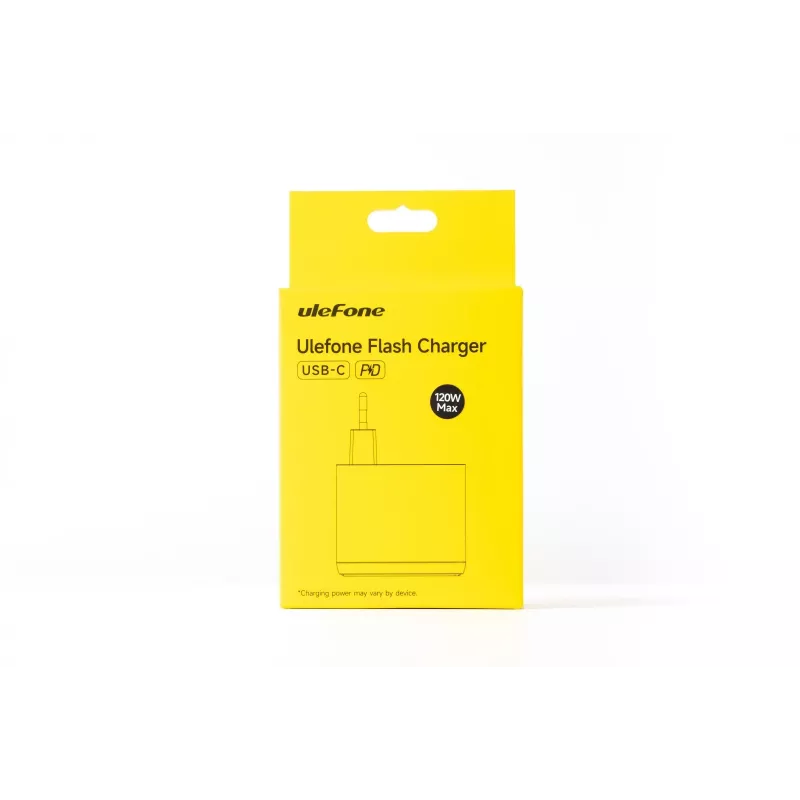 Caricabatterie UleFone UF-CHAR-120WR 120W 20V 6A bianco – alimentatore USB per dispositivi portatili