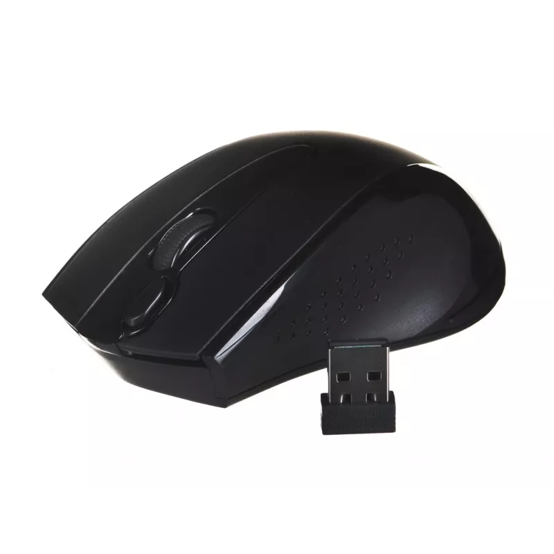 Mouse RF wireless A4Tech G9-500F, per destrimani, 1000 DPI, ricevitore nano 2,4 GHz, portata 15 m, batteria AA