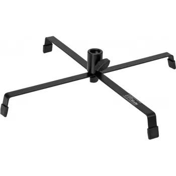 Supporto da pavimento EUROLITE FSZ-1 Steel nero – stativo per diffusori/luci, struttura in acciaio, finitura nera