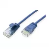 ROLINE GREEN cavo patch UTP Cat.6A (classe EA), LSOH, sottile, blu, 0,15 m