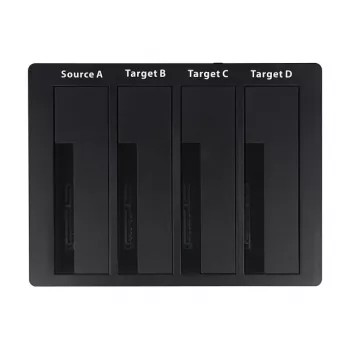Docking station Delock USB 3.0 per 4 x SATA HDD / SSD con funzione di clonazione (64063)