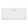 Logitech Multi-Device K380 - Tastiera - Wireless - Bluetooth 3.0 - Tedesca - Off-White