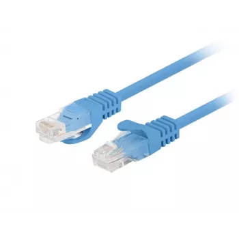 Cavo patch Lanberg PCU6-20CC-0025-B Cat.6 UTP, 0,25 m, blu, confezione da 10