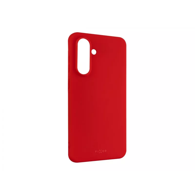 Cover posteriore FIXED per Samsung Galaxy A36 5G, gomma, rosso