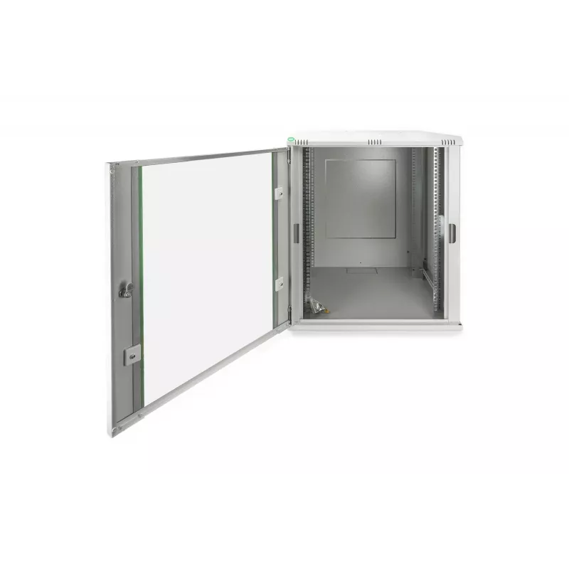 DIGITUS Professional Dynamic Basic Series DN-19 16U-6/6-EC - armadio - adatto per montaggio a parete - grigio, RAL 7035 - 16U - 48,3 cm (19