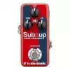 Pedale octaver per chitarra TC Electronic Sub 'N' Up Mini True Bypass pedale octaver compatto