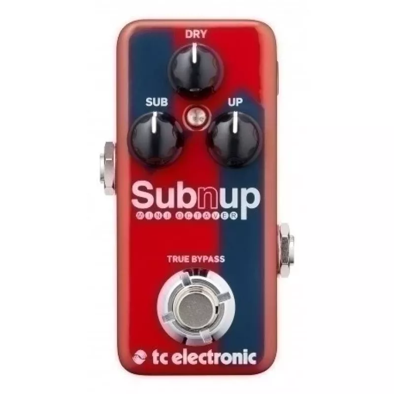 Pedale octaver per chitarra TC Electronic Sub 'N' Up Mini True Bypass pedale octaver compatto
