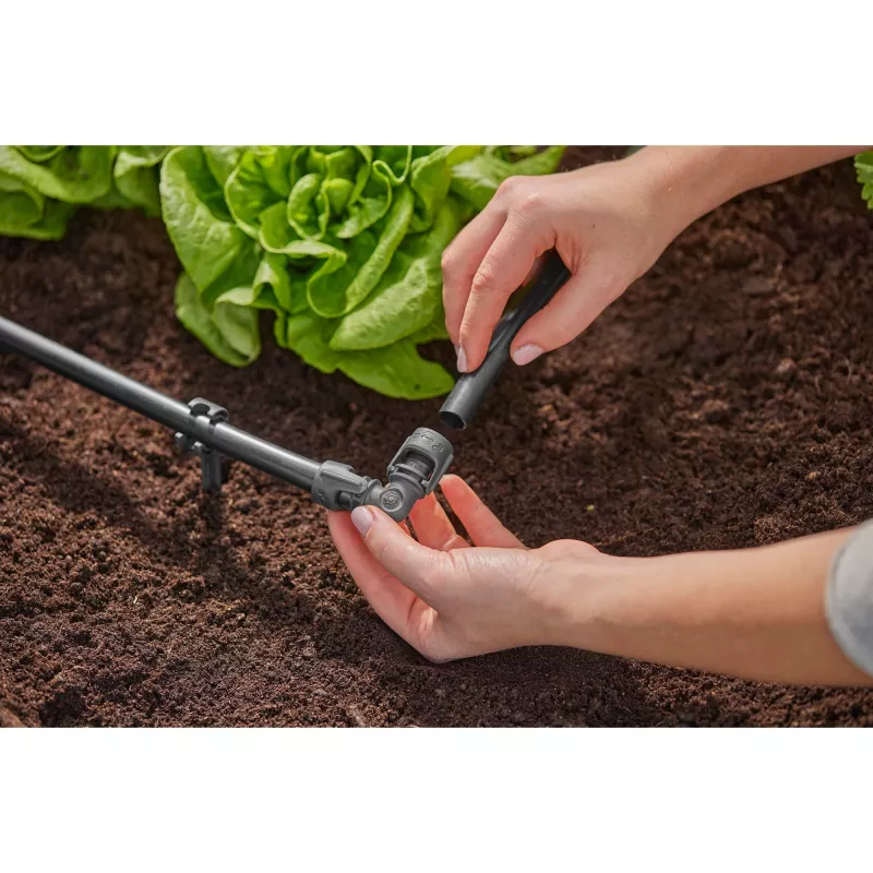 Connettore per tubo Gardena 13202-20 adatto per sistema di irrigazione a goccia