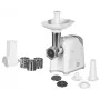 Tritacarne ESPERANZA EKM033, 2200 W, bianco, lama in acciaio inox, retromarcia, beccuccio per salsicce, accessorio kebbe