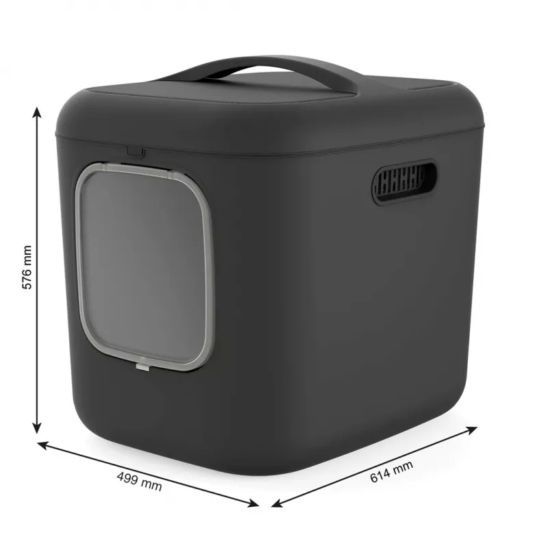 ROTHO bianco XL antracite - lettiera per gatti