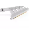 Cavo riser Thermaltake PCI-E 4.0 Dual 90 Degree, 40 cm, bianco (AC-077-CO6OTN-C1)