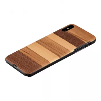 Custodia per smartphone man and wood per iPhone XS Max — nero