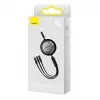 Cavo USB Baseus CAMJ010201 1,1 m USB 3.2 Gen 1 USB C Micro USB-A Lightning nero