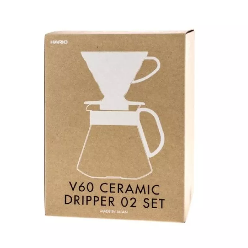 Filtri di carta per caffè HARIO per macchina da caffè HARIO rotonda, 100 pezzi, bianchi