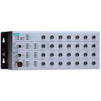 Switch Ethernet M12 industriale gestito MOXA EN50155 8 porte