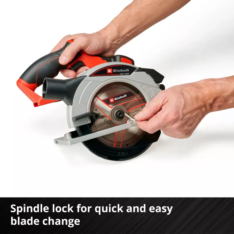 Einhell TE-CS 18/165-1 Li - Solo 16,5 cm nero, rosso, argento 4200 giri/min