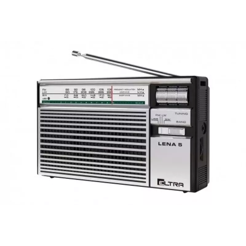 ELTRA Radio LENA 5 USB argento