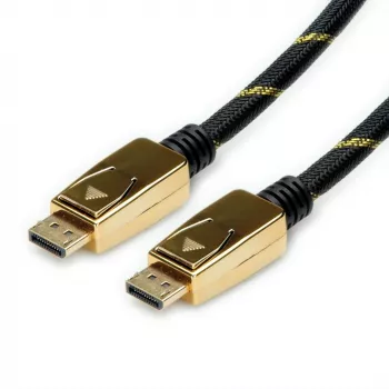 Cavo DisplayPort ROLINE 11.04.5920 1 m nero - oro (11.04.5920)