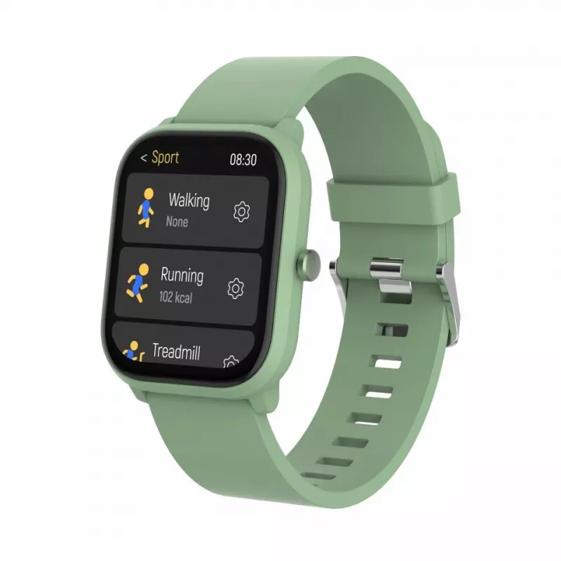 Smartwatch DENVER SWK-120GN con fitness tracking e supporto notifiche, verde