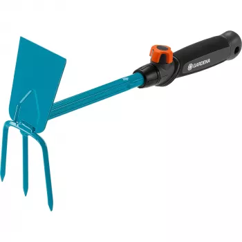 Gardena 08915-20 - Zappa a trazione - trapezoidale - acciaio - blu - nero/arancione (08915-20)