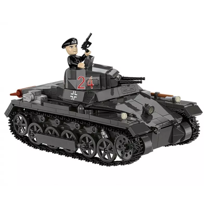 Kit di costruzione Cobi Panzer I Ausf. B – 654 pezzi, modello dettagliato da costruzione