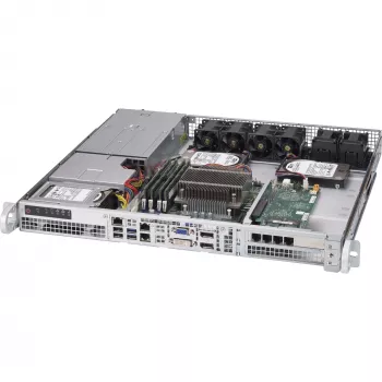 Supermicro - SuperChassis 515-R407 - Rack-Mount 1U STD e WIO MB 2 x 2,5 LED 4 x ventole PWM 2 x ventole per raffreddamento AOC alimentatore 400 W 43 x 437 x 429 mm