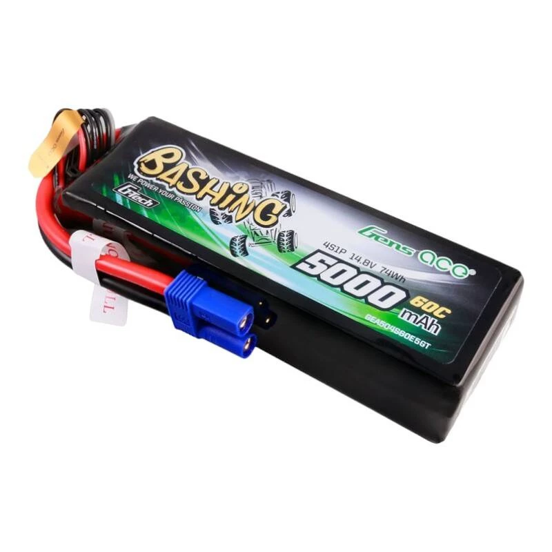 Batteria Gens ace G-Tech 5000mAh 14,8V 4S1P 60C Lipo Pack