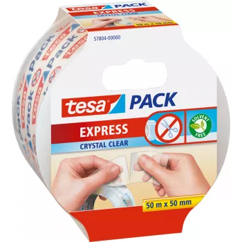Nastro adesivo Tesa Express 50 m polipropilene trasparente